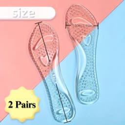 Silicone Gel Heel Inserts | Anti-Slip Shoe Cushions for High Heels, Pumps & Sneakers, Soft Comfort Pads for Women & Men