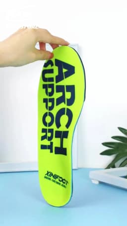 【Xxin】Arch Support Insole Orthopedic Insole Men Women Sport Shoe Insert Flat Foot Shoe Pad Size35-46