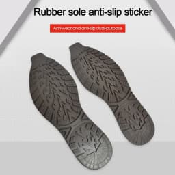1Pair Anti-skid DIY Replacement Shoes with Thickened Rubber Soles to Repair Wear-resistant Rubber Anti-wear Patches