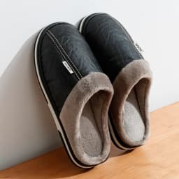 Pu Leather Big Sizes Men slippers Indoor Fur Flat Men's Winter Home Slipper Cotton Bedroom House Shoes