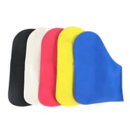 Elastic Waterproof Shoe Cover Outdoor Rain Boots Silicone Anti Slip Rain Shoe Cover PVC Portable Mid Thickened Latex Shoe Cover