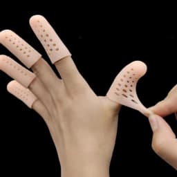 5/20pc Transparent Breathable Sleeve Finger Protector Silicone Anti-Friction Toe Caps Prevent Blisters Cover Protector Foot Care