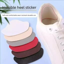 4 Pieces of Ultra-Thin Sports Shoe Heel Repair Self-Adhesive Repair Subsidy Welding Glue Shoe Heel Hole Anti-Wear Patch Patch