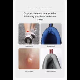 4 Pieces of Ultra-Thin Sports Shoe Heel Repair Self-Adhesive Repair Subsidy Welding Glue Shoe Heel Hole Anti-Wear Patch Patch