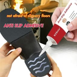 Anti-Slip Adhesive, High Traction Grip Enhancer Easy Apply Durable Essential for All Footwear Non-slip Solution on Wet/Rainy/Ice