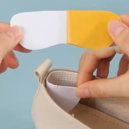 6 Pcs Anti Rubbing Heel Stickers Liners, Leather Heel Grips Protector, Blister Resistant Foot Cushions, for Feet Pain Relief Fit
