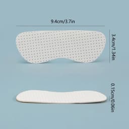 6 Pcs Anti Rubbing Heel Stickers Liners, Leather Heel Grips Protector, Blister Resistant Foot Cushions, for Feet Pain Relief Fit