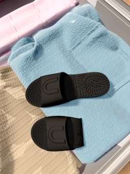 Foldable Portable Men's Slippers Hotel Travel Sandals Home Slippers Non-Slip Bathing Men Women Unisex Quick-Drying Slippers