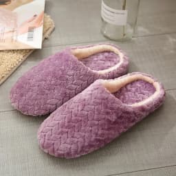 Unisex Fluffy Home Slippers Soft Lightweight Anti Slip Indoor Slides for Autumn Winter Comfortable Wear