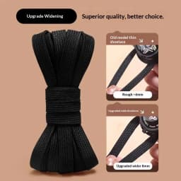 Automatic Shoe laces Flat Shoelace casual shoes Sneakers No Tie Shoelaces Swivel Buckle Laces Adults Kids unisex shoe accessorie