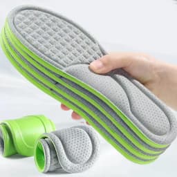 1/10pairs Unisex Memory Foam Orthopedic Insoles Deodorizing for Shoes Sports Absorbs Sweat Soft Antibacterial Shoe Accessories