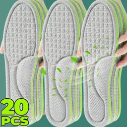 1/10pairs Unisex Memory Foam Orthopedic Insoles Deodorizing for Shoes Sports Absorbs Sweat Soft Antibacterial Shoe Accessories