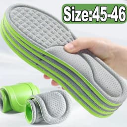 1/10pairs Unisex Memory Foam Orthopedic Insoles Deodorizing for Shoes Sports Absorbs Sweat Soft Antibacterial Shoe Accessories