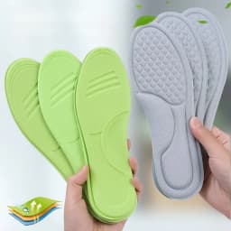 1/10pairs Unisex Memory Foam Orthopedic Insoles Deodorizing for Shoes Sports Absorbs Sweat Soft Antibacterial Shoe Accessories