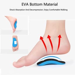 Orthopedic Insoles for Men Women Shoes Flat Feet Arch Support Plantar Fasciitis Insoles for Sneakers Shoe Sole Valgus Corrector