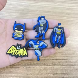 9-100PCS Hot Toys Cartoon Shoe Charms DIY Clog Sandals Wristband Bracelets Decoration Shoes Accessories Buckle for Boys Girls