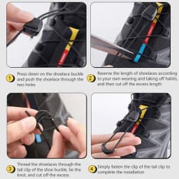 Quick Lace Kit No Tie Round Tennis Shoe Laces Without Ties Adult Kids Quality Running Sneakers Shoelaces for Salomon