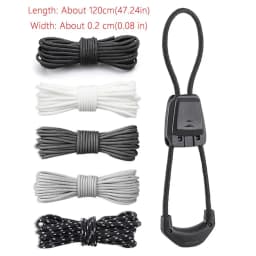 Quick Lace Kit No Tie Round Tennis Shoe Laces Without Ties Adult Kids Quality Running Sneakers Shoelaces for Salomon