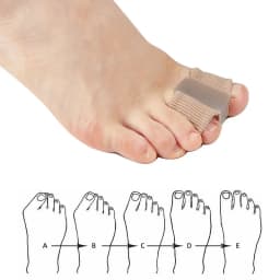 Toe Separator Hallux Valgus Bunion Corrector Orthotics Night Foot Care Thumb Daily Big Bone Tool Pedicure Feet Straightener