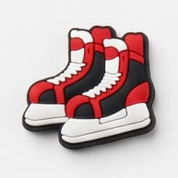 1-20Pcs Ice Hockey Character Adult PVC Garden Shoes Buckle Charms Canadian Sport Sandal Accessories DIY Fashion Bracelet