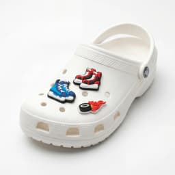 1-20Pcs Ice Hockey Character Adult PVC Garden Shoes Buckle Charms Canadian Sport Sandal Accessories DIY Fashion Bracelet
