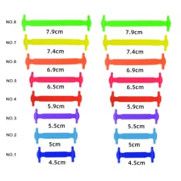 16pcs/lot No Tie Shoelace Lacing Special Silicone Elastic Shoelaces Kid Adult Sneakers Quick Shoe Lace Creative Lazy Rubber Lace