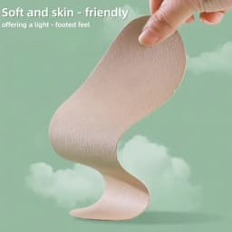 Women’s Sandal Insoles | Ultra-Thin Anti-Slip Foot Pads, Sweat-Absorbing Adhesive Inserts for Secure Fit & Walking Comfort