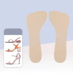 Women’s Sandal Insoles | Ultra-Thin Anti-Slip Foot Pads, Sweat-Absorbing Adhesive Inserts for Secure Fit & Walking Comfort