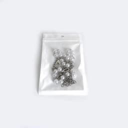 2pcs Multi-layer Versatile Pearl Stainless Steel Chain Shoe Accessories Fashion Removable Design Shoes Chain Jewellery