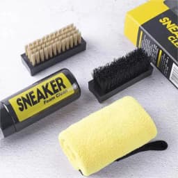 1 Set Shoes Cleaner Foam Dry Cleaning Suit 150ML Water-Free Foam Sneakers Cleaner Shoe Brush Shoe Cloth Work on White Shoe, Boot