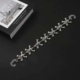 New Designer Shoe Charms Chain Fashion Gift Punk Pendant Metal Buckle Hip Hop Shoe Decoration Accessories For 2024 Hot