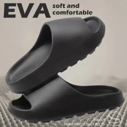 Women's EVA Soft Thick Soled Summer Fashion Slippers and Men's Slides Beach Sandals Ideal for Bathroom and Beach Use