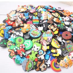 Hot Toys Random 10-300Pcs Series Shoe Charms For Sandals,Shoe Decoration Accessories Shoe Pins Great Gift For Men Women