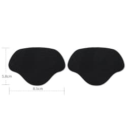 6pcs Shoe Repair Stickers Fabric Heel Protector Anti-Wear Repair Holes Self-adhesive Patches Insoles Pad Foot Care Insert