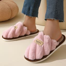 Winter Warm Plush Women Slippers Non Slip Soft Shoes Comfort Flat Heel Indoor Bedroom Couple's Slippers for Home Shoes