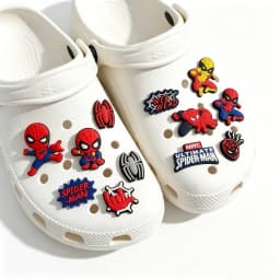 9-21PCS Cartoon Anime Heroes Character Shoe Charm Wholesale PVC Clog Wristband Decor Buckle Detachable DIY Waterproof Party Gift
