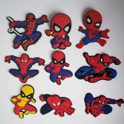 9-21PCS Cartoon Anime Heroes Character Shoe Charm Wholesale PVC Clog Wristband Decor Buckle Detachable DIY Waterproof Party Gift