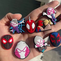 9-21PCS Cartoon Anime Heroes Character Shoe Charm Wholesale PVC Clog Wristband Decor Buckle Detachable DIY Waterproof Party Gift