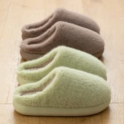 Winter Fluffy Furry House Slippers for Women Solid Color Plush Warm Cotton Shoes Woman Thick Soft Sole Faux Fur Indoor Slippers