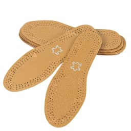 Ultra-Thin Breathable Soft Leather insoles,Suitable for Both Men And Women,Can Be Manually Cut to The Desired Size