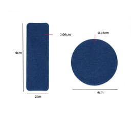 6pcs/1pack Sports Shoe Patches Shoes Damaged Side Edges Inner lining Sticker Shoe Heel Wear Repair Patch Foot Care products