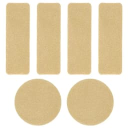 6pcs/1pack Sports Shoe Patches Shoes Damaged Side Edges Inner lining Sticker Shoe Heel Wear Repair Patch Foot Care products