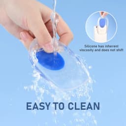 2Pcs Silicone Heel Pads Plantar Fasciitis Man Heel Spur Silicone Gel Heel Cups Heel Pain Heel For Shoes Foot Silicone Foot Pad