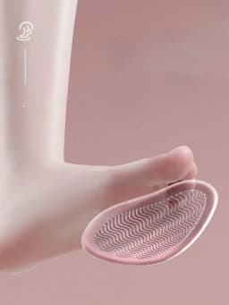 1Pair Forefoot Insert Cushion Pads For Women Shoe Anti Slip Silicone Foot Pain Relief For High Heels Sandals Gel Shoe Insoles