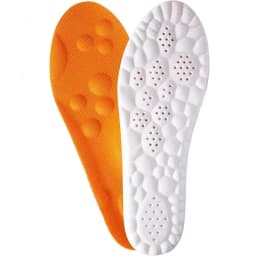 4D Foot Massage Insole Unisex Shock-Absorbing Sports Insoles Breathable and Comfortable Running Insoles 1Pair/2Pair