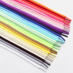 Half Round High Quality Shoelaces 4mm Wide Solid Color Shoelace Sneaker Classic Shoe Laces 100/120/140/160cm 1Pair