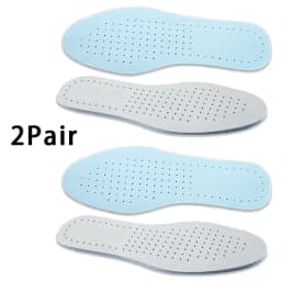 1Pair/2Pair Leather Insoles Breathable Sports Insole Latex Elastic Shoe Sole Men and Women Comfortable Shoe Pads