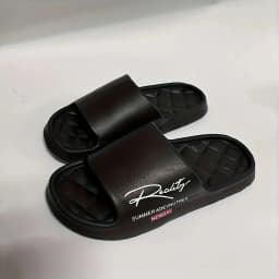 Men Letter Print EVA Home Slippers Diamond Soft Insole Non Slip Thick Sole Indoor Bathroom Slides