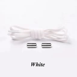 No Tie Shoelaces Elastic Shoe laces Sneakers shoelace Metal Lock Lazy Laces for Kids and Adult One size fits all shoe