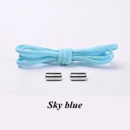 No Tie Shoelaces Elastic Shoe laces Sneakers shoelace Metal Lock Lazy Laces for Kids and Adult One size fits all shoe